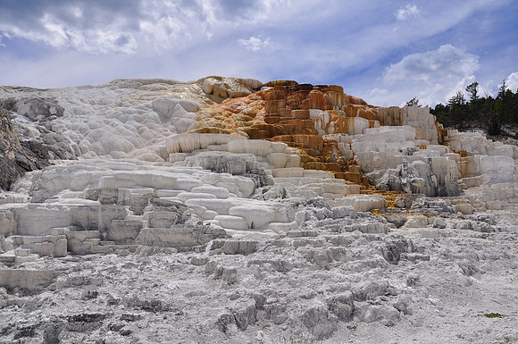 Mammoth Hot Springs at YellowStone
