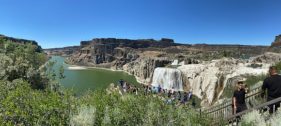 Shoshone Water Falls at Twin Falls, Idaho